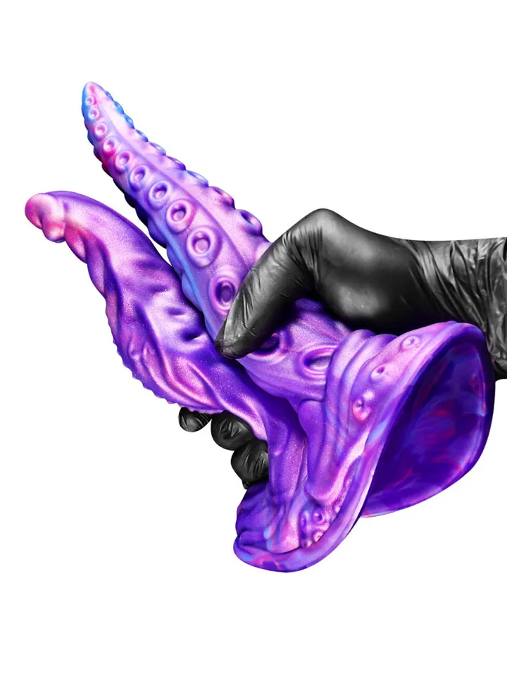 Pink Alien Poolik Dildo 22 cm - Dragon dildo 0