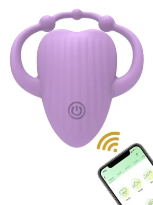 Erospace Discreet App-controlled Vibrator - Appstyrd klitorisstimulator 0