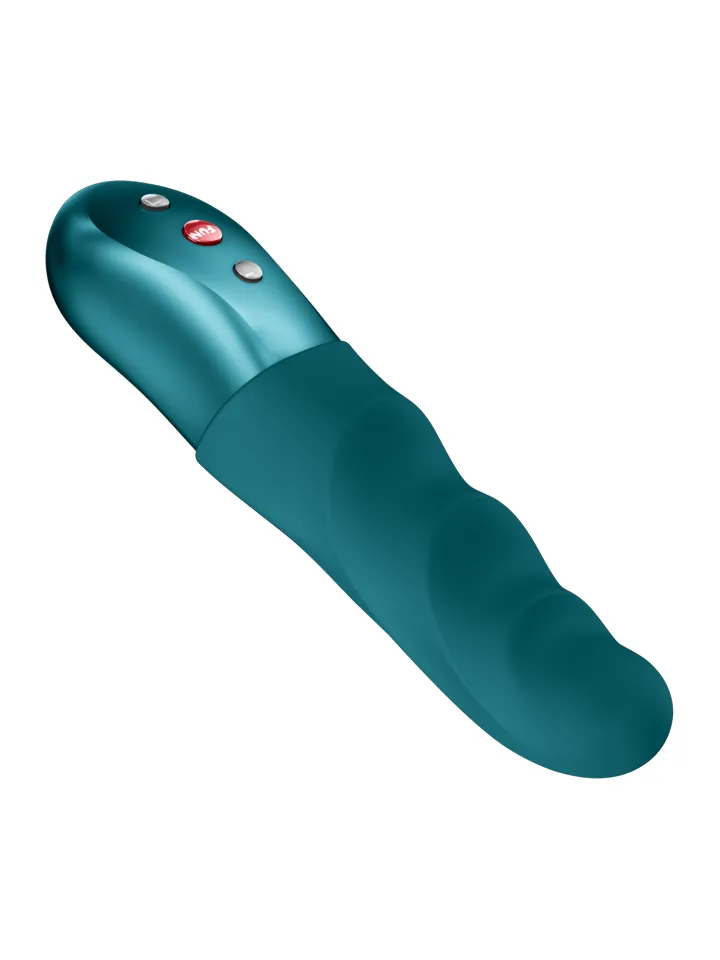 Fun Factory Stronic Petite Thrusting Pulsator Bottle Green - Dildo med vibrator 0