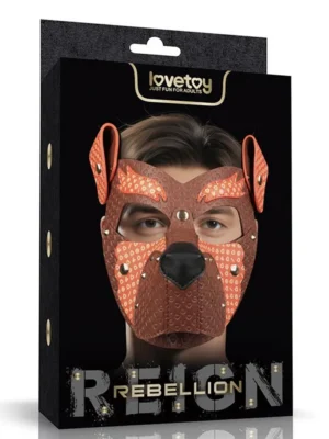 Rebellion Reign Fox Pup Mask - BDSM mask 0