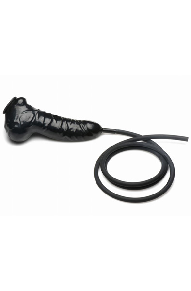 Guzzler Realistic Latex Penis Sleeve With Hose - Penisöverdrag & Penis sleeve 0