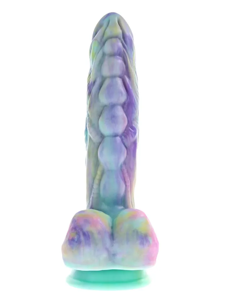 Monster's Ball Vibrating Thrusting Dildo - Dragon dildo 0