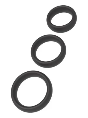 Erospace Set Of 3 Cock Rings - Penisringar paket 0