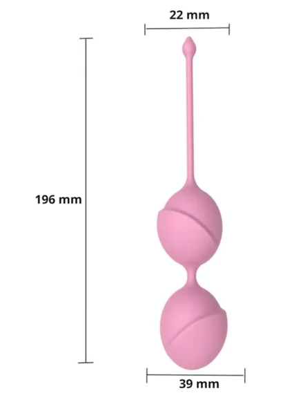 Sweet Play Kegel Ball Pink - Knipkulor / Geishakulor 0