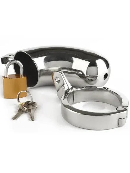 Mr. Steel The Brig Male Chastity Device - Kyskhetsbur 0