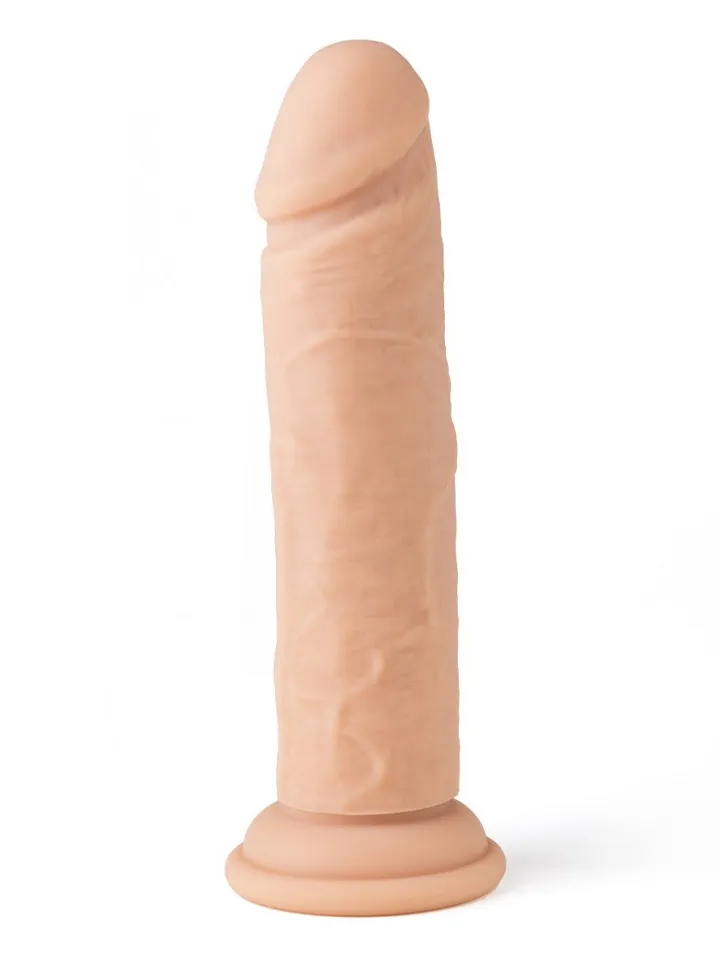 Realistic Vibrating Dildo With Remote 18,5 cm - Dildo med vibrator 0
