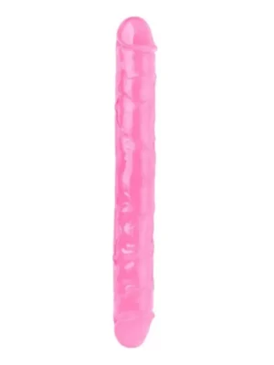 Realistic Penis Crystal Jellies Pink 30,5 cm - Dubbeldildo 0