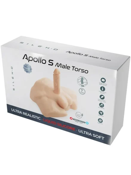Silex-D Apollo S Half Male Torso - Sexdocka 0