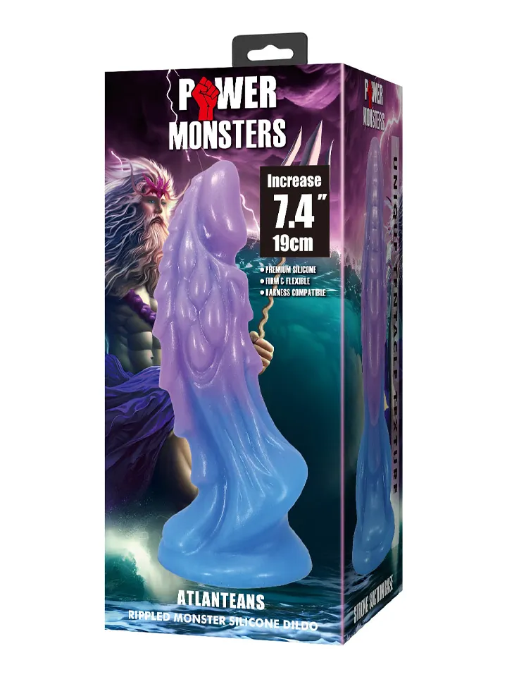 Atlanteans Fantasy Silicone Dildo 19 cm - Fantasy dildo 0