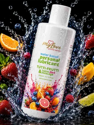 Intim & Massage Lubricant Tutti-Frutti 300 ml - Glidmedel & Massagelotion 0
