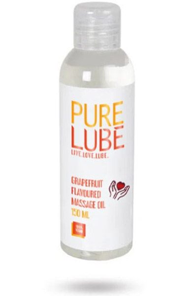 Pure Lube Massage Oil Grapefruit 150 ml - Massageolja 0