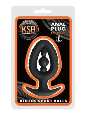 KSB Silicone Anal Expander With Internal Bead Large - Anal stretcher 0