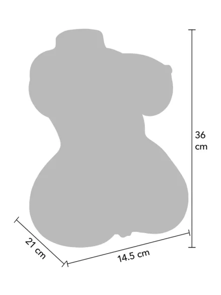 Hidden Desire Juicy Double D 5 kg - Sexdocka 0