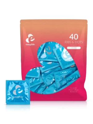 Ribs & Dots Condoms 40-pack - Kondomer 0