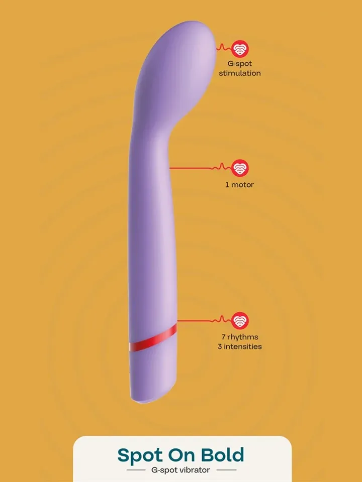 Spot On Bold G-spot Vibrator - G-punktsvibrator 0