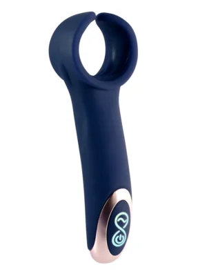 Titanz Silicone Rechargeable Vibrator - Masturbator med vibration 0