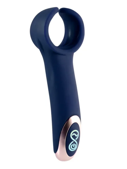 Titanz Silicone Rechargeable Vibrator - Masturbator med vibration 0