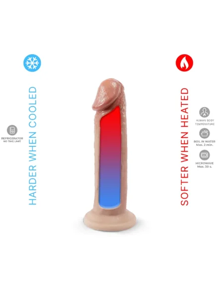 Silex-D Premium Real Skin 15,4 cm - Realistisk dildo 0
