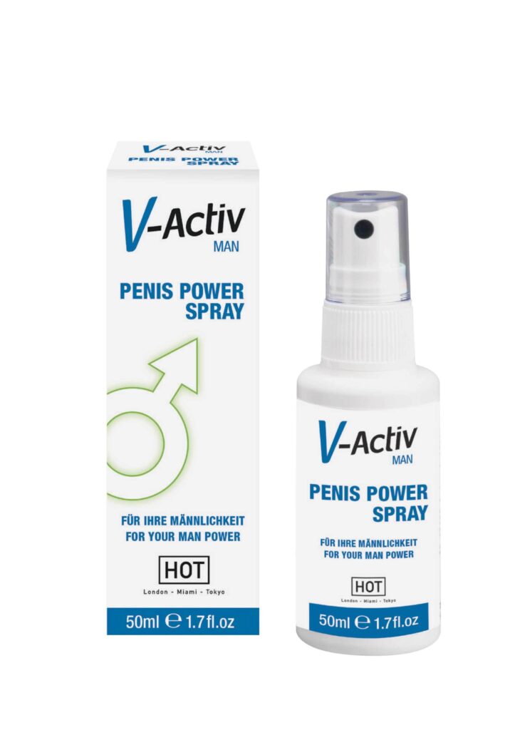 V-Activ Penis Power Spray 50ml - För hårdare penis-1