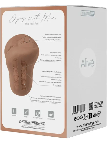 Mia Super Realistic Masturbator - Lösvagina 0