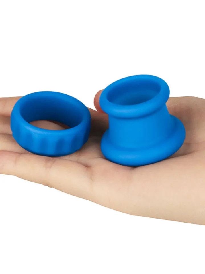 Pinnacle Pro Twin Flex Stretcher Double Penis Ring - Penis & pungring 0