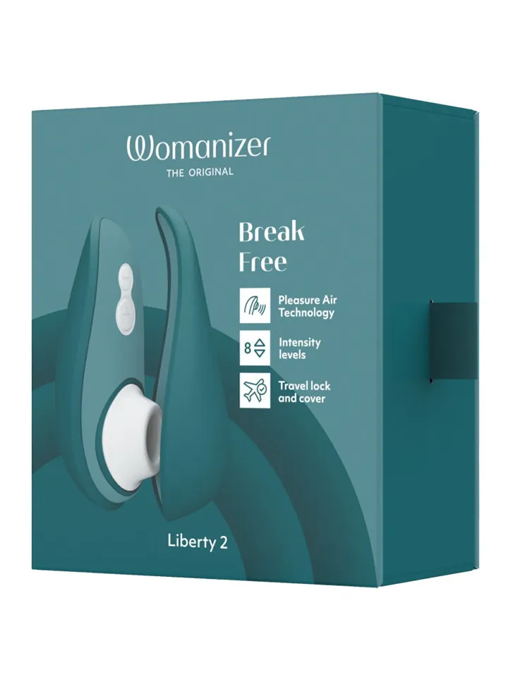 Womanizer Liberty 2 Dark Petrol - Lufttrycksvibrator 0