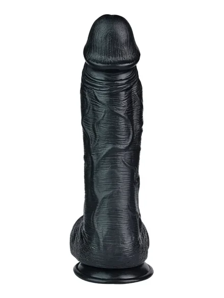 Kiotos Cox Mega Black Cock 28 cm - XL dildo 0