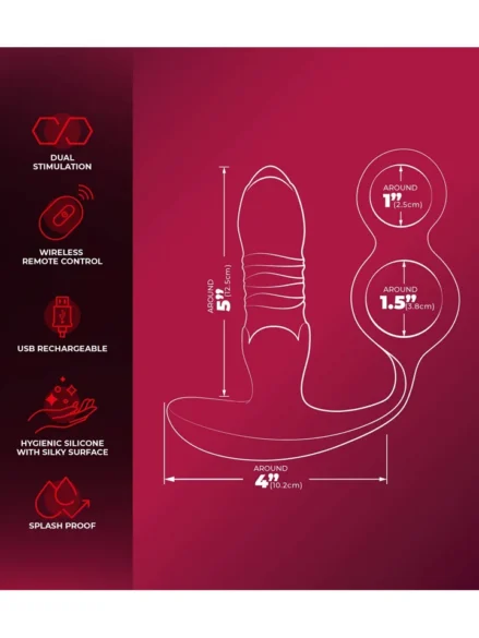 Vibrant Zenith Anal & Prostate Stimulator - Prostatastimulator 0