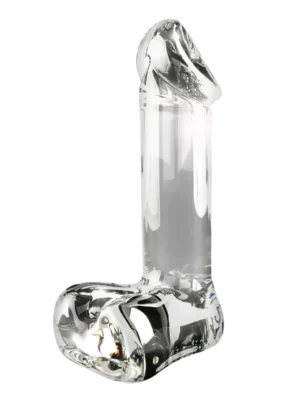 ToyJoy Glass Worxx Crystal Cock 17,5 cm - Glasdildo 0