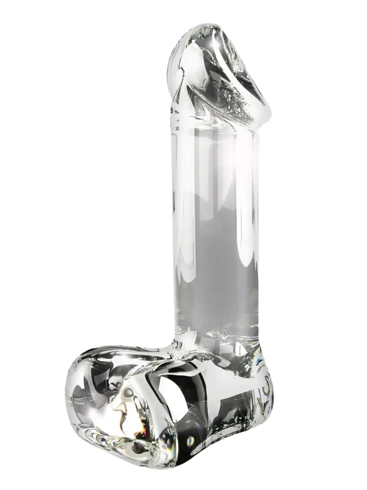ToyJoy Glass Worxx Crystal Cock 17,5 cm - Glasdildo 0