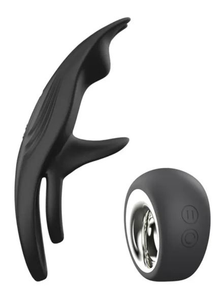 Duet Pulse C-ring With Remote - Penisring med vibrator 0