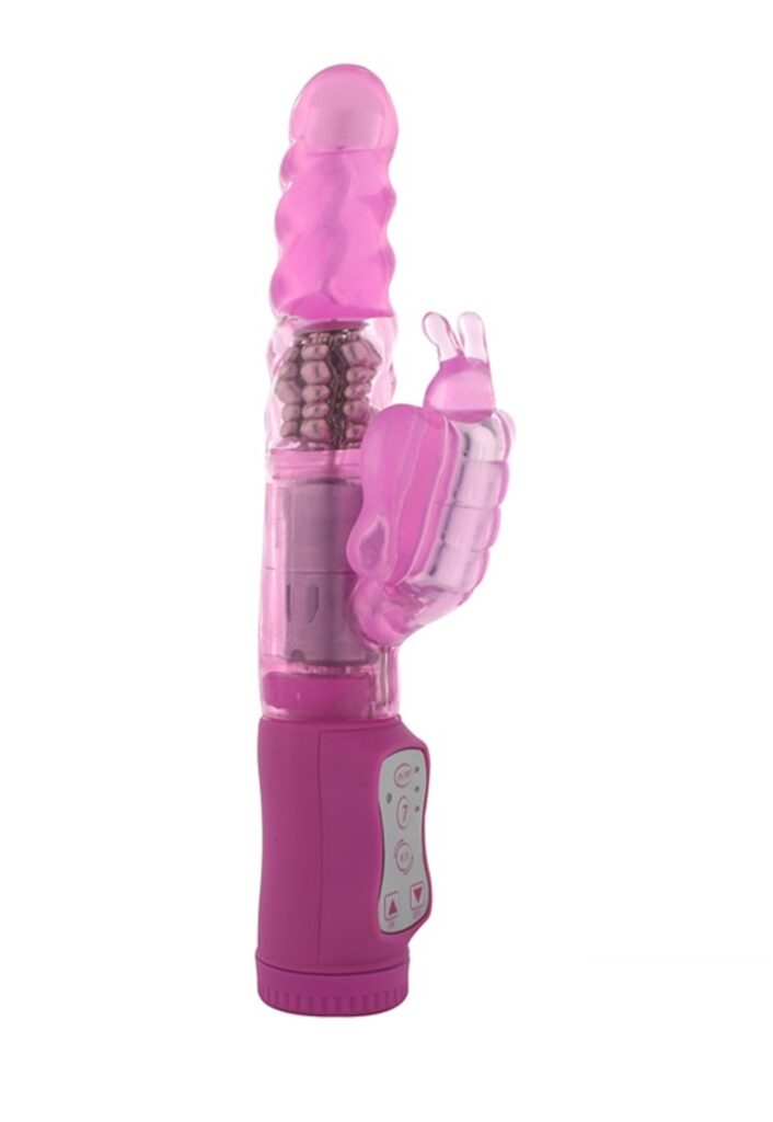 BUTTERFLY PEARL VIBRATOR PINK KAMPANJ-1