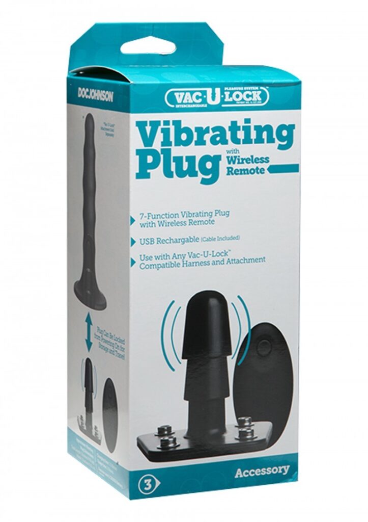 Vibrating Plug with Remote-2