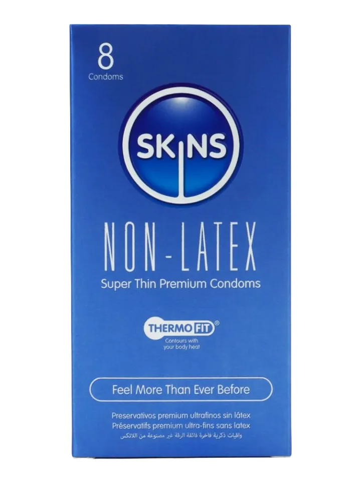 Skins Non-Latex Condoms 8-pack - Kondomer 0