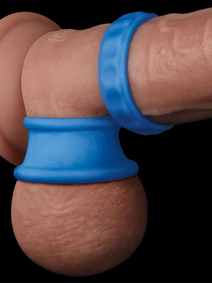 Pinnacle Pro Twin Flex Stretcher Double Penis Ring - Penis & pungring 0