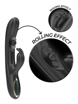 Powerful Rabbit Vibrator With Rolling Pearl - Rabbitvibrator 0