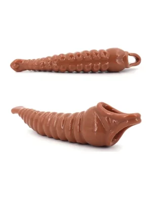 Tentik Vibrating Penis Sleeve 22 cm - Penisförlängare/Sleeve med vibrator 0