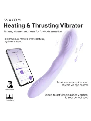 Svakom Selena Heated Vibrator - G-punktsvibrator 0