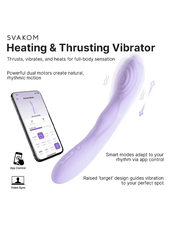 Svakom Selena Heated Vibrator - G-punktsvibrator 0