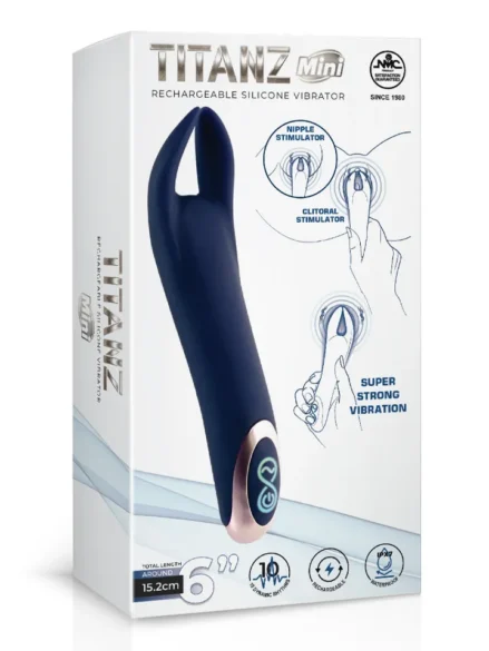 Titanz Rechargeable Silicone Vibrator - Vibrator 0