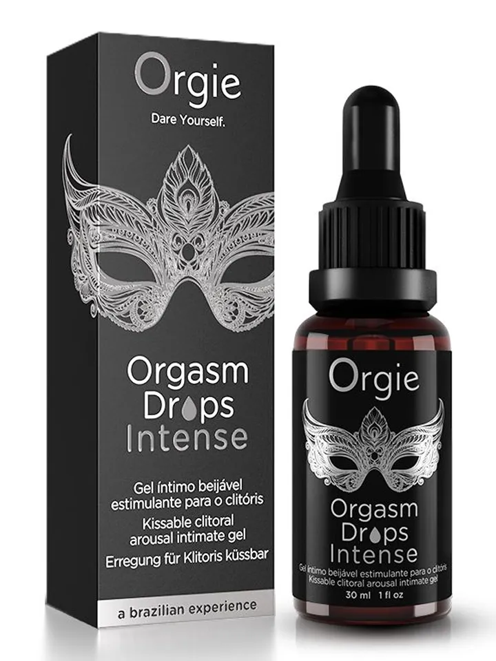 Orgie Orgasm Drops Intense 30 ml - Lusthöjande/stimulerande olja 0