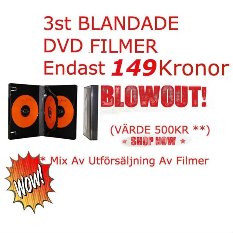 3 ST BLANDADE FILMER - ENDAST 149 kr-1
