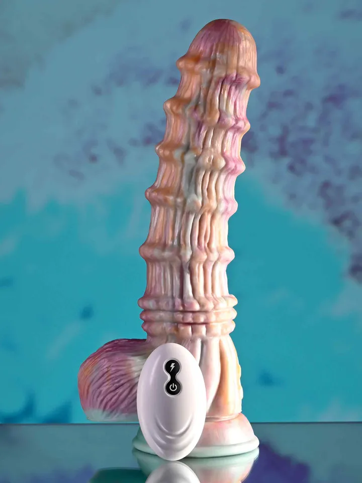 Evolved Vibrating Fantasy Dildo 27,6 cm - Dragon dildo 0