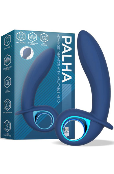 Advanced Vibe With Inflatable & Vibration Function - Analvibrator 0