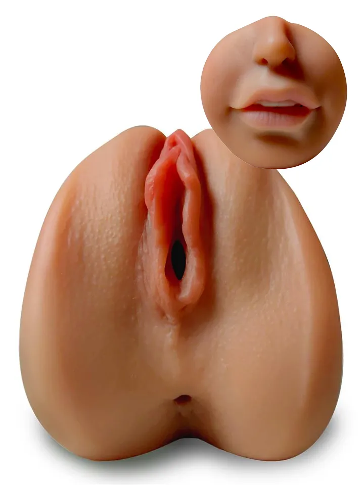Jess Super Realistic Vagina, Anus & Mouth - Lösvagina 0
