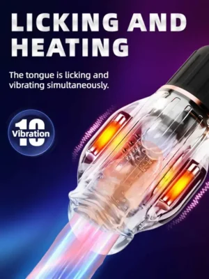 Cyclone Oral Masturbator - Masturbator med vibration 0