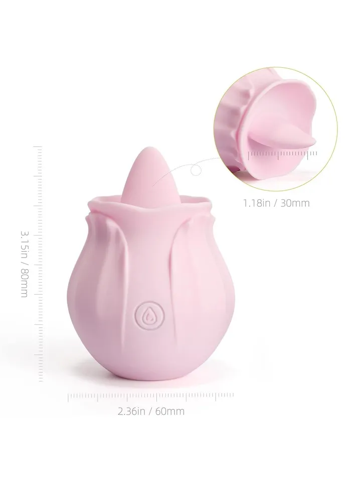 Nectar Clit Licking Rose Vibrator - Klitorisstimulator 0