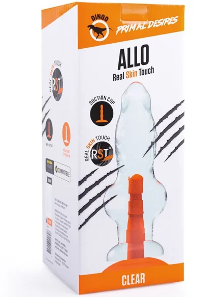 Dinoo Primal Allo Clear 30 cm - XL dildo 0