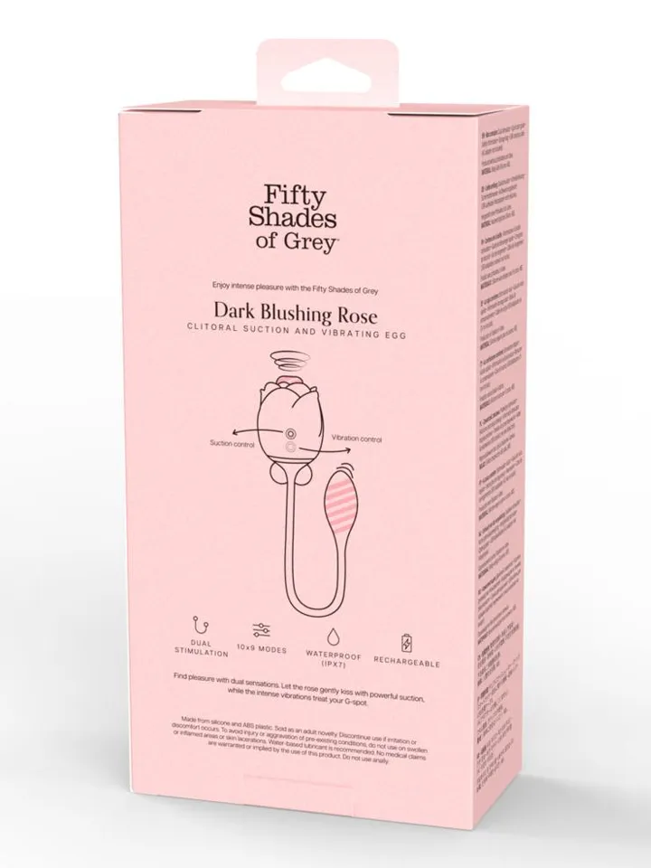 Blushing Rose Suction & G-Spot Vibrator - Lufttrycksvibrator 0