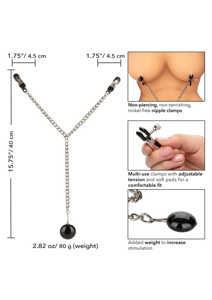 Weighted Disc Nipple Clamps-3